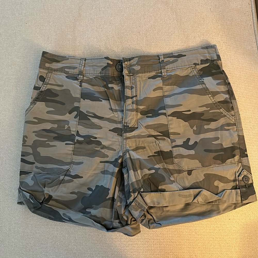 Camo Cargo Shorts